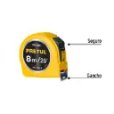 Flexómetro 8m cinta 13 mm | Pretul