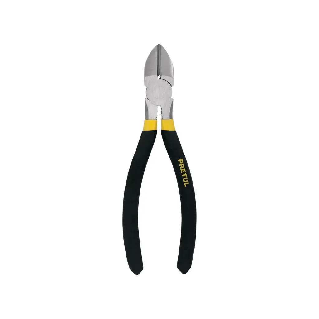 [22637] Pinza de corte diagonal 7" mango de PVC| Pretul