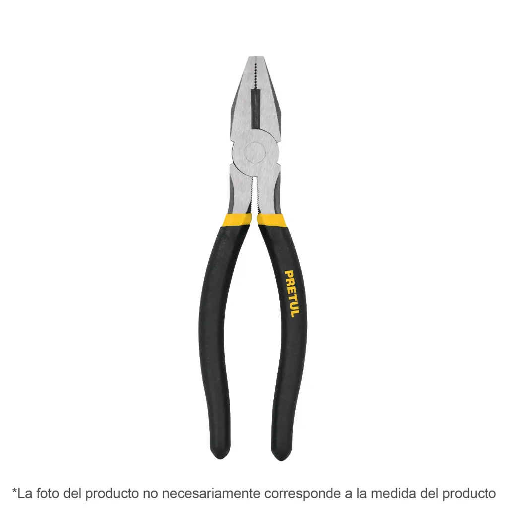 [22603] Pinza para electricista 7" mango de PVC| Pretul