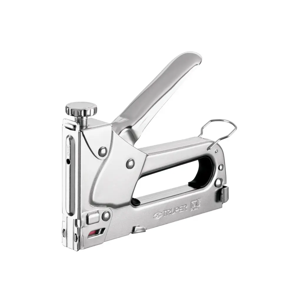 Engrapadora tipo pistola para ¼ 5/16" 3/8" con 200 grapas Tapicero| Truper