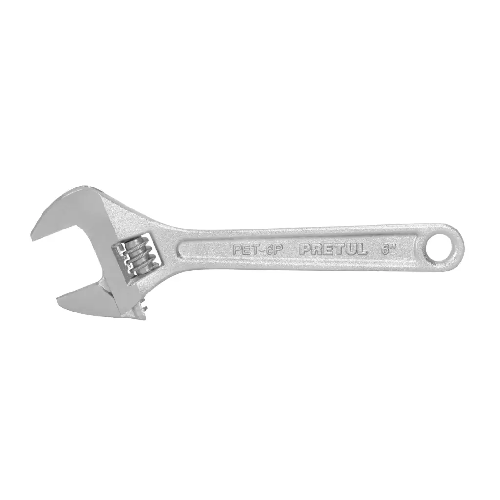 [21814] Llave ajustable (perico) 6" cromada | Pretul