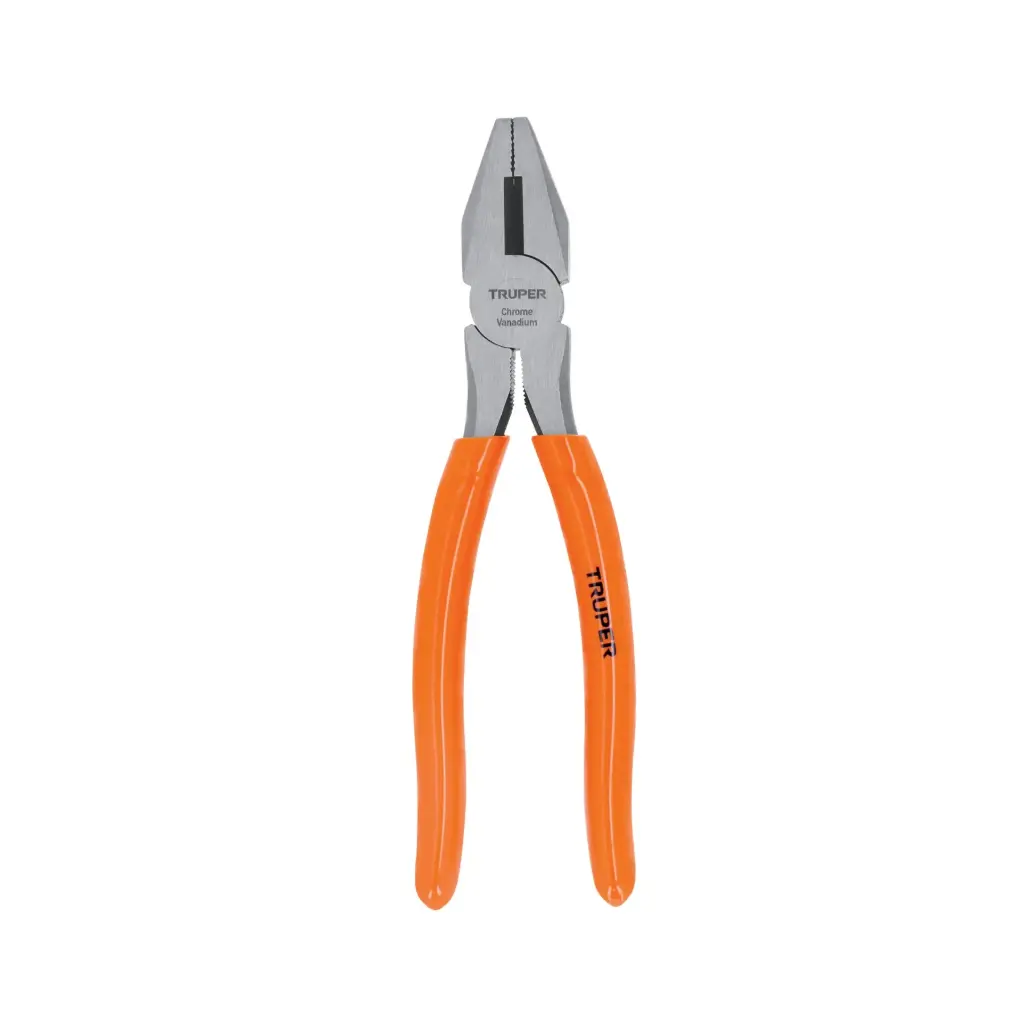 Pinza para electricista 7" mango de pvc Truper