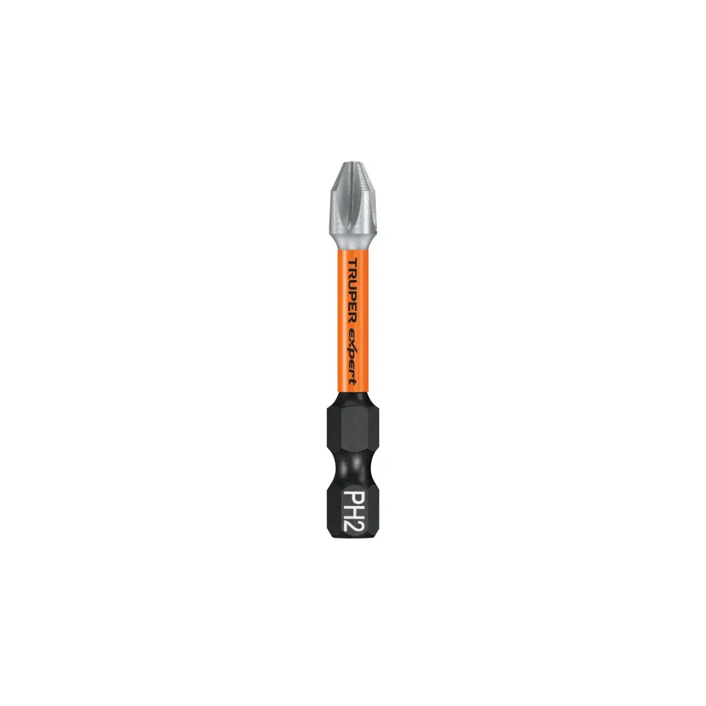 [100820] Estuche con 5 puntas de cruz PH2 de impacto largo 2" | Truper Expert