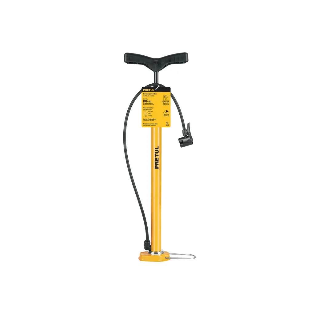 [21690] Bomba manual para inflar 80 psi | Pretul