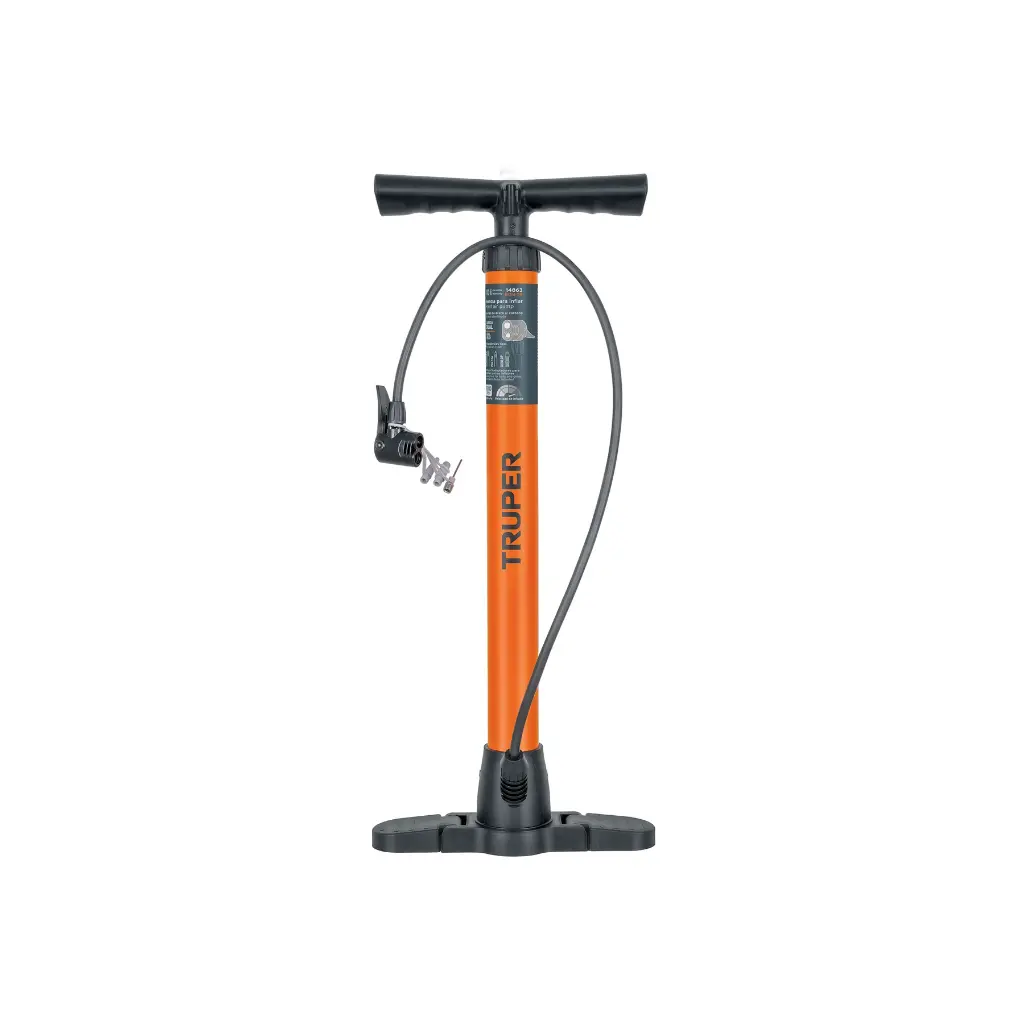 [14863] Bomba manual para inflar 100 psi | Truper