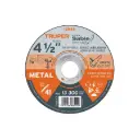Disco Tipo 41 de 4-1/2" x 1 mm corte fino de metal Sable |Truper