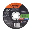 Disco corte fino de metal Tipo 41 de 4-1/2" x 1.2 mm |Truper Expert