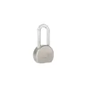 [43339] Candado acero 65mm máxima seguridad gancho Largo Llave Tetra | Hermex