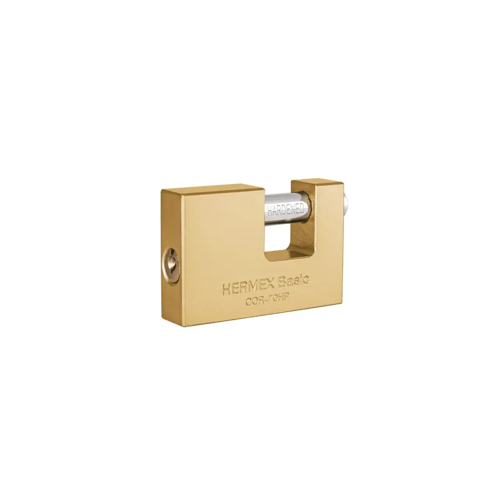 Candado antipalanca 70 mm Cuerpo de Hierro | Hermex Basic