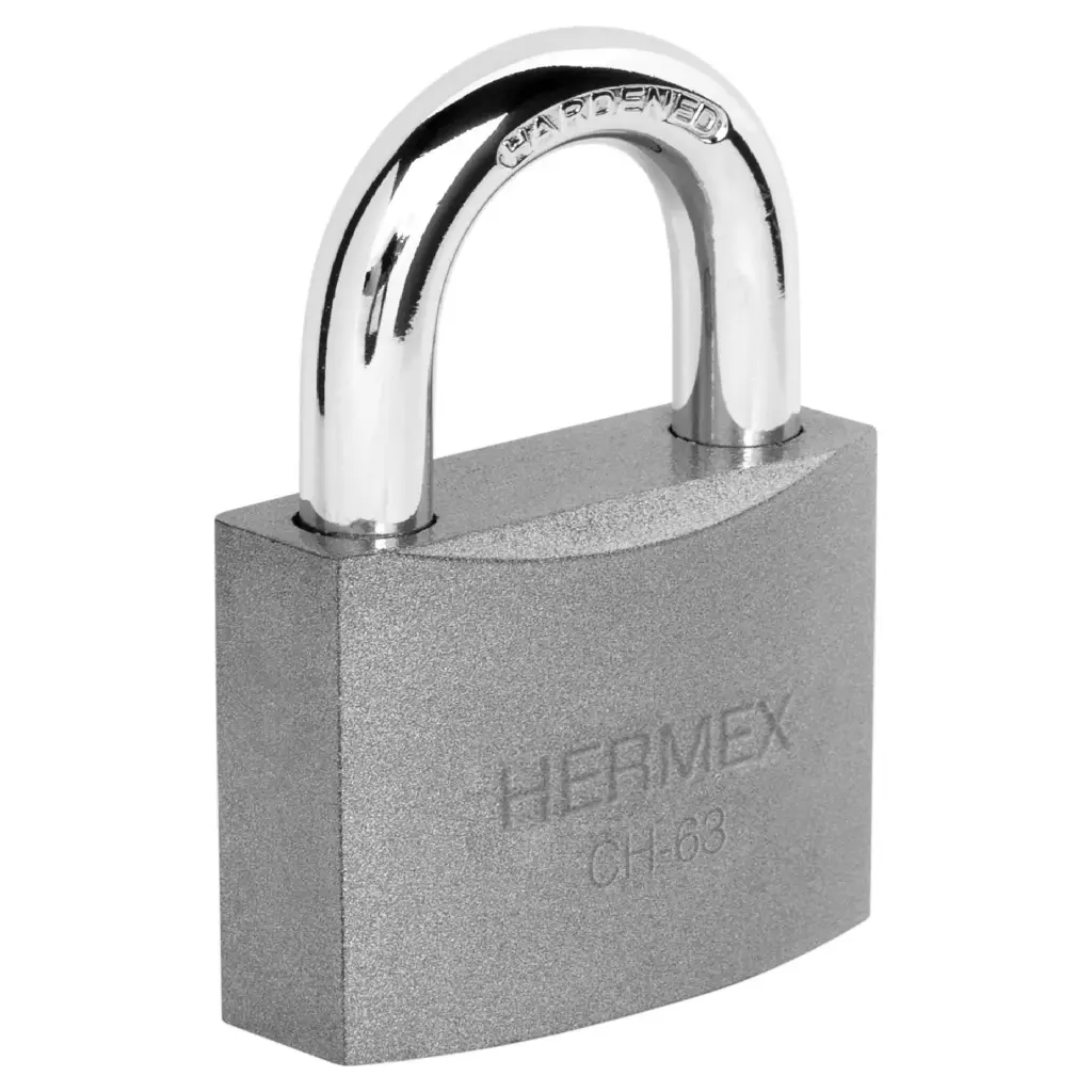 [43801] [43801] Candado 63 mm Hierro Corto en Caja | Hermex