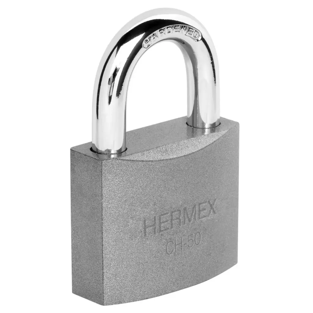 Candado 50 mm Hierro Corto en Caja | Hermex