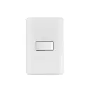 Placa armada 1 Interruptor de 3 vías Blanco | Volteck Basic