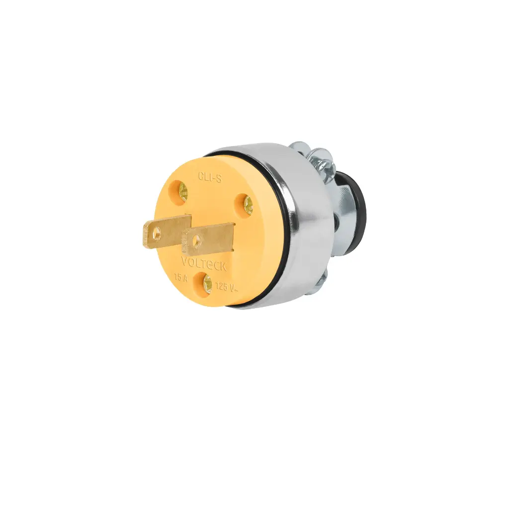 Clavija industrial blindada polarizada | Volteck