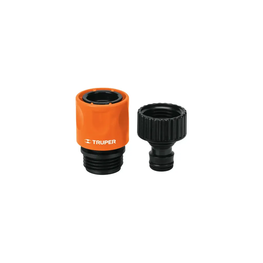 [12724] Conector 3/4" rápido de ABS grifo-manguera sistema click