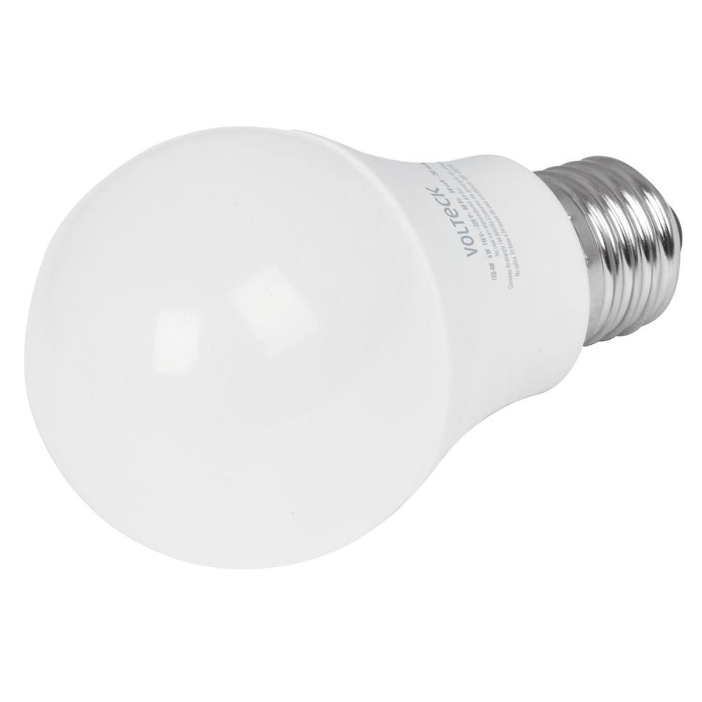 Lámpara LED A19 9 W (equiv. 60 W) luz cálida blíster Foco│Volteck