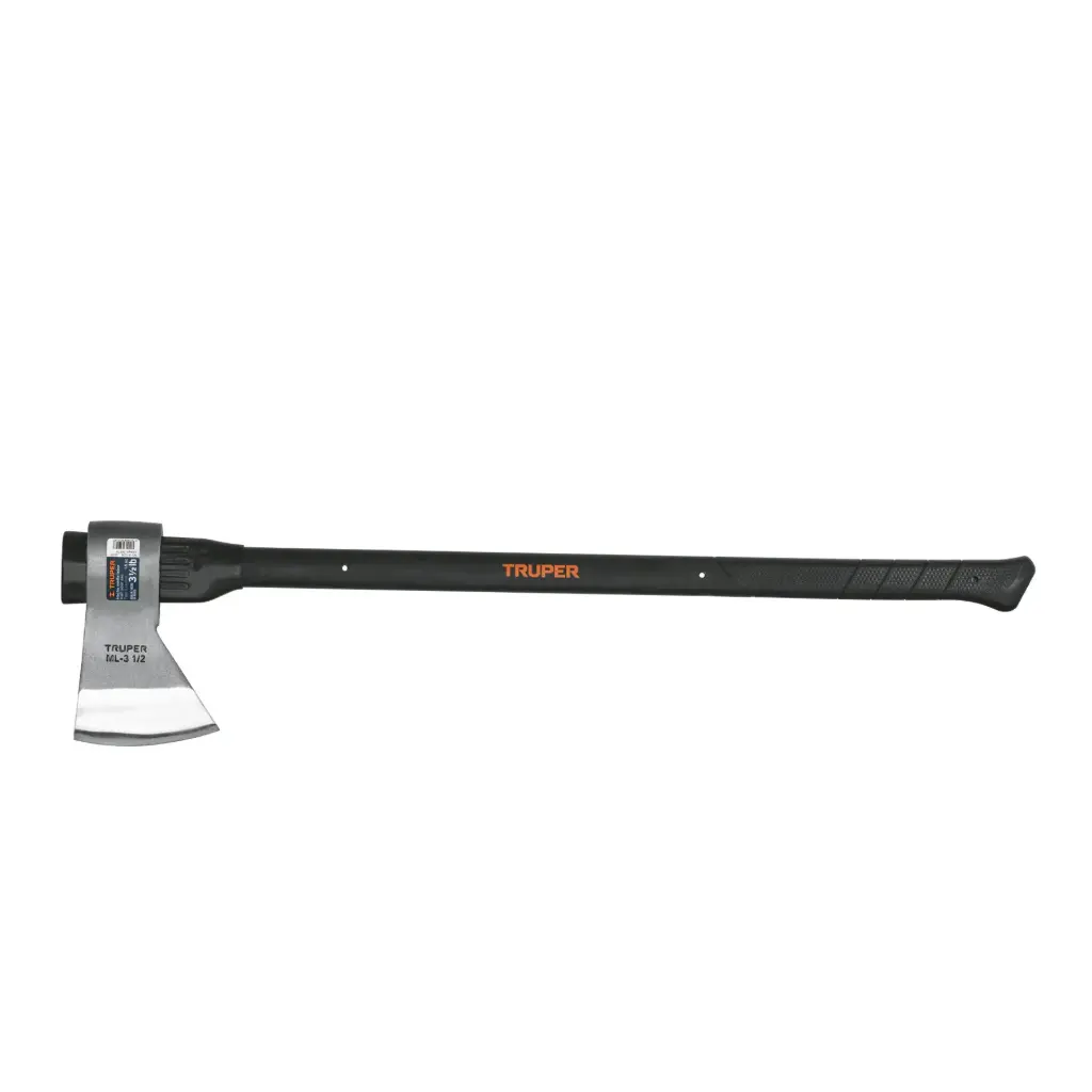 Hacha media labor 3-1/2 lb mango de fibra de vidrio 36" | Truper