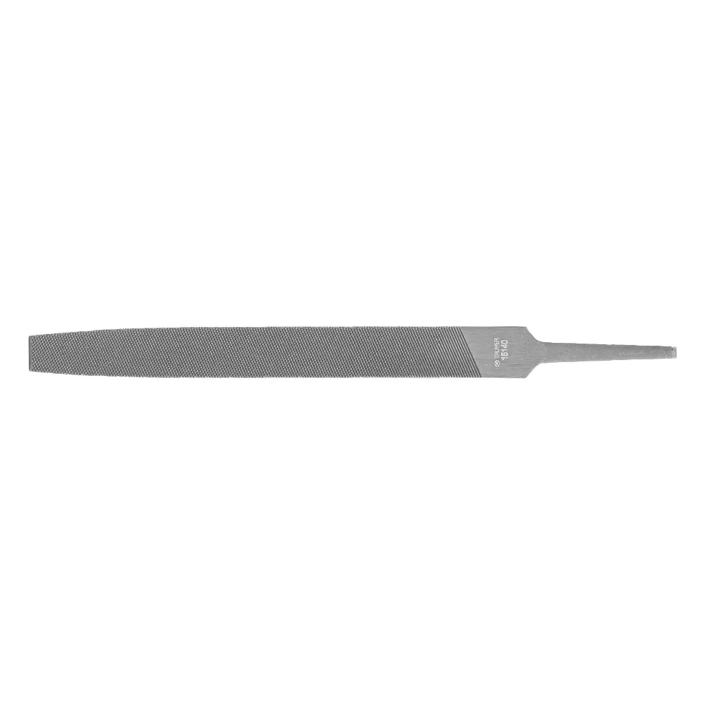 [15140] Lima plana bastarda 6" sin mango | Truper