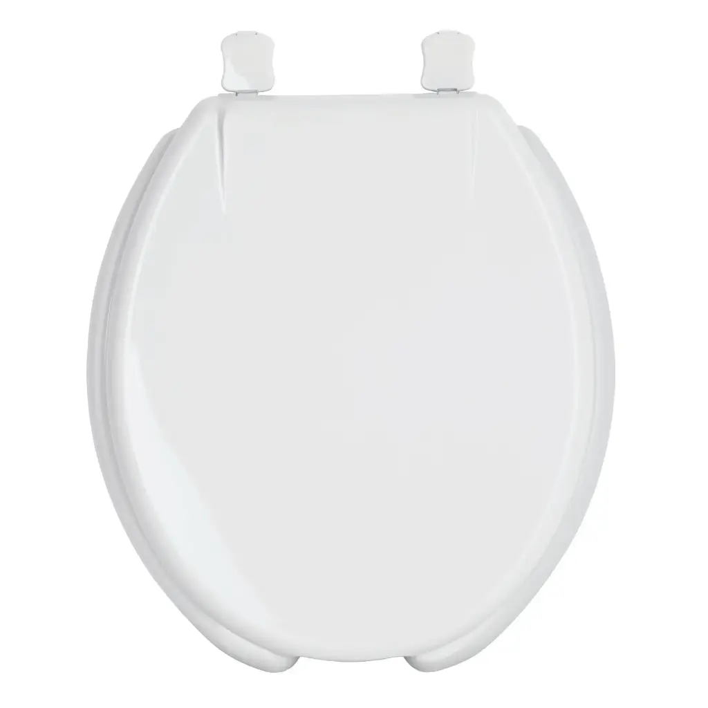 [49903] Asiento redondo para WC abierto blanco | Foset