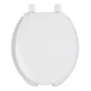 Asiento redondo para WC abierto blanco | Foset