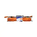 Extensión eléctrica de 20m uso rudo naranja 2x16 AWG | Volteck