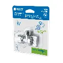 Llave angular 1/2" 1/4 de vuelta roscable  blíster | Foset