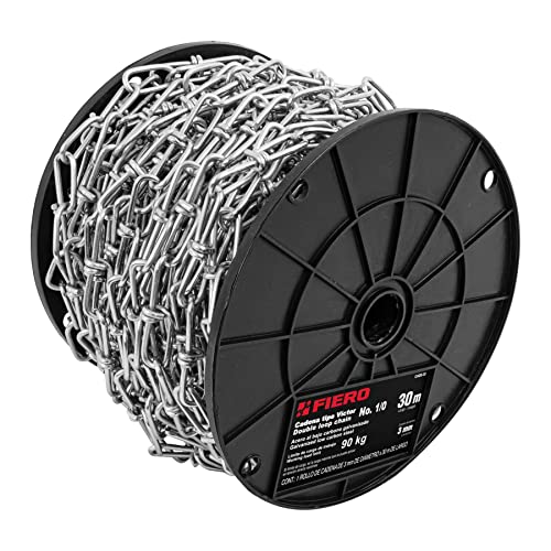 [44192] Carrete cadena tipo Victor 3 mm 30 mtrs | Fiero