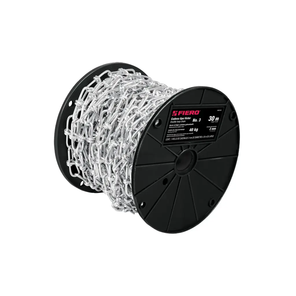 Carrete cadena tipo Victor 3.4 mm 30 mtrs | Fiero