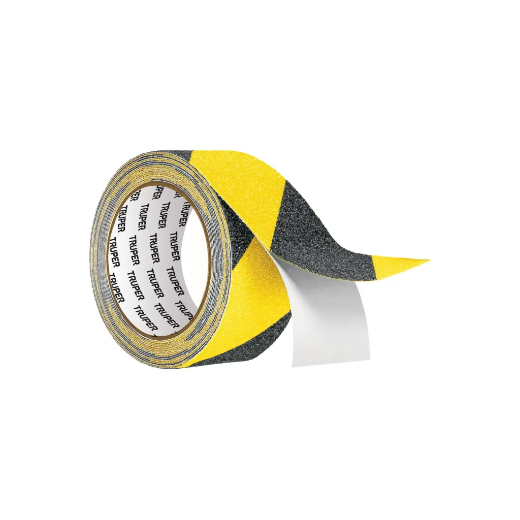 [101448] Cinta antiderrapante ama/negra 50mm c/abrasivo con 5m|Truper