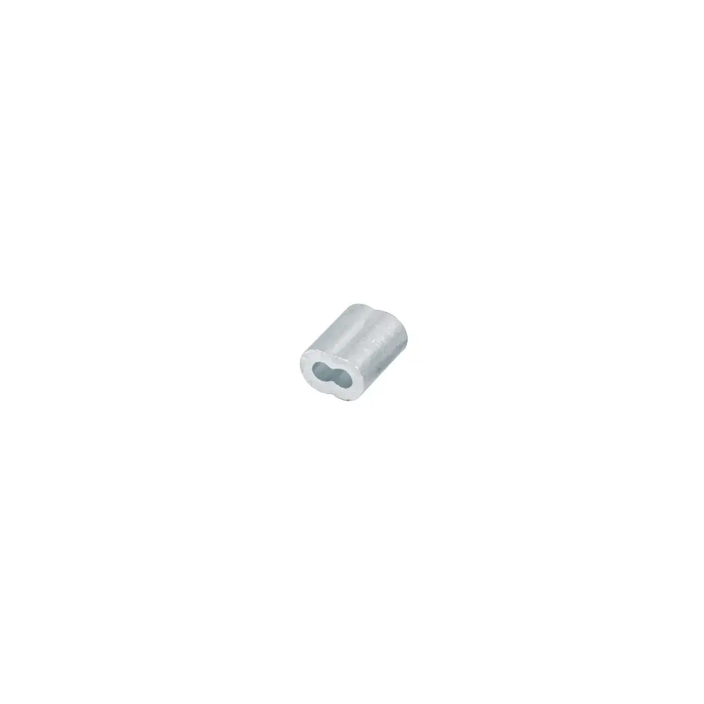 [48364] Casquillo de aluminio 3/32" para cable doble|Fiero