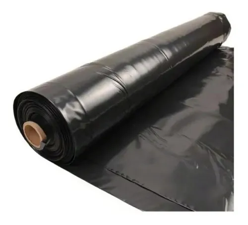 Hule - 4m Polietileno Negro - Calibre 600