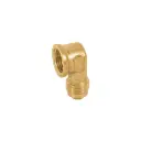 Niple Codo para estufa a 90° de latón de 3/8 x 3/8 | Foset