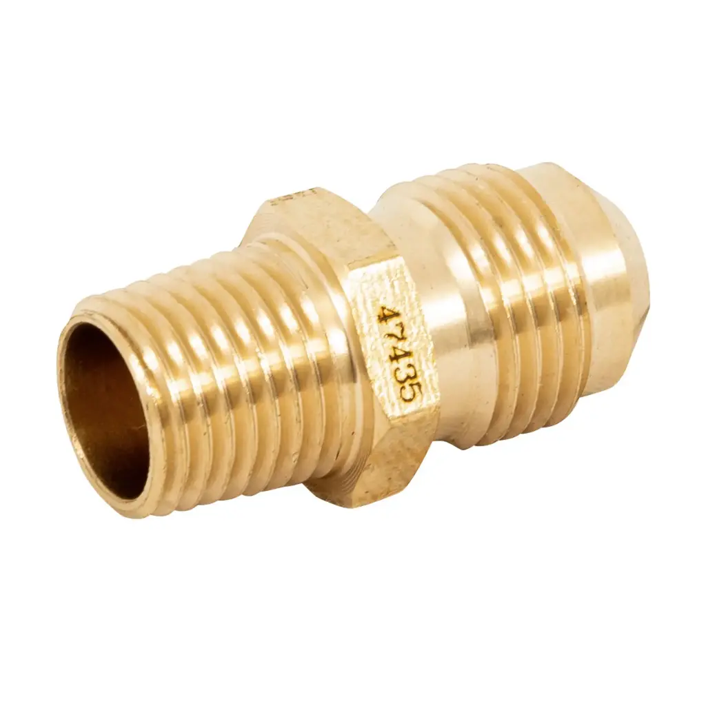 [47435] Niple terminal 3/8" x 1/4" de latón | Foset
