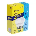 Paquete de lampara led 8w sustituye 60w 4pz │Foco