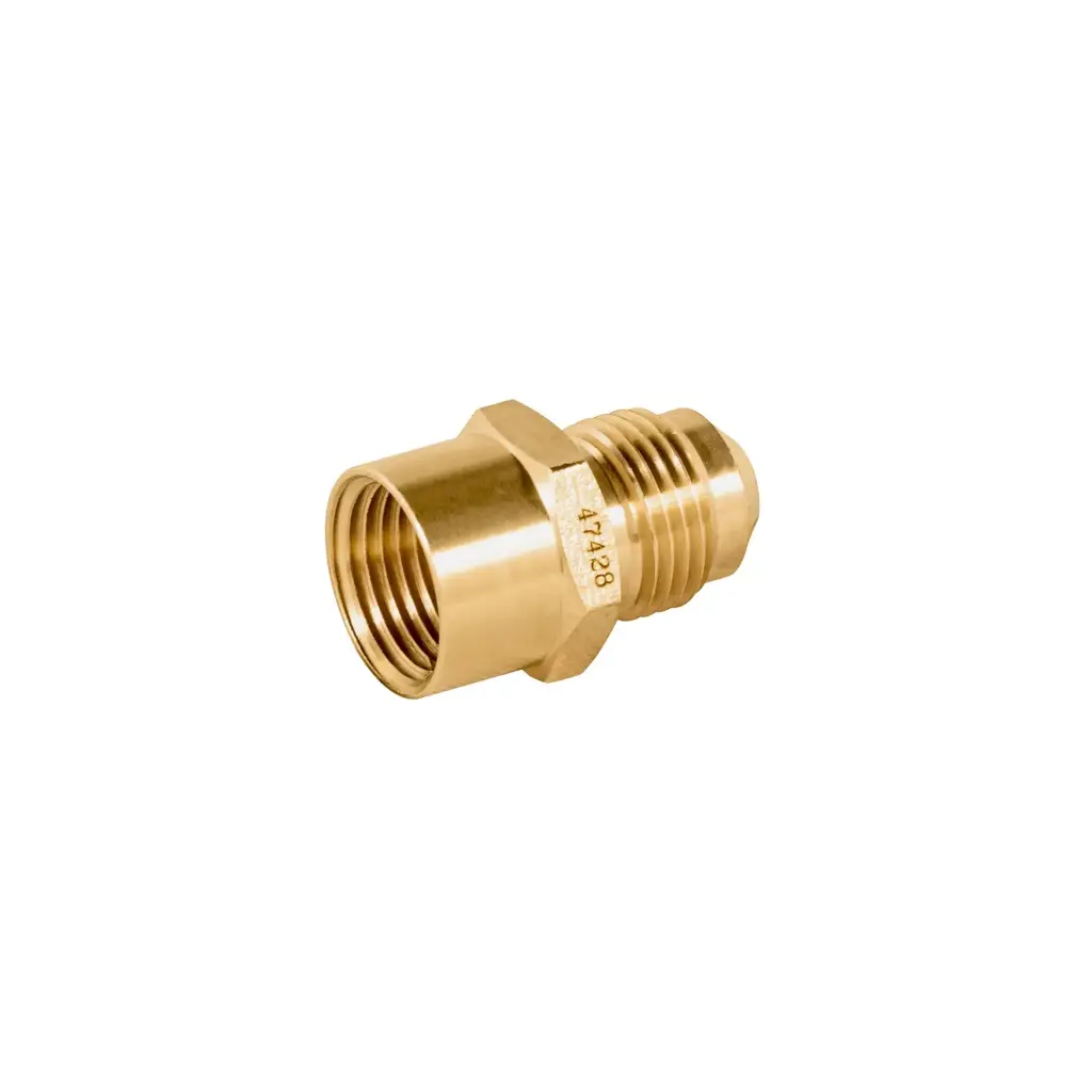 [47428] Niple campana 3/8" x 3/8" de latón | Foset