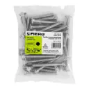 Bolsa Tornillo #3/8 x 3 1/2 Coche galvanizado con 30 pzas | Fiero