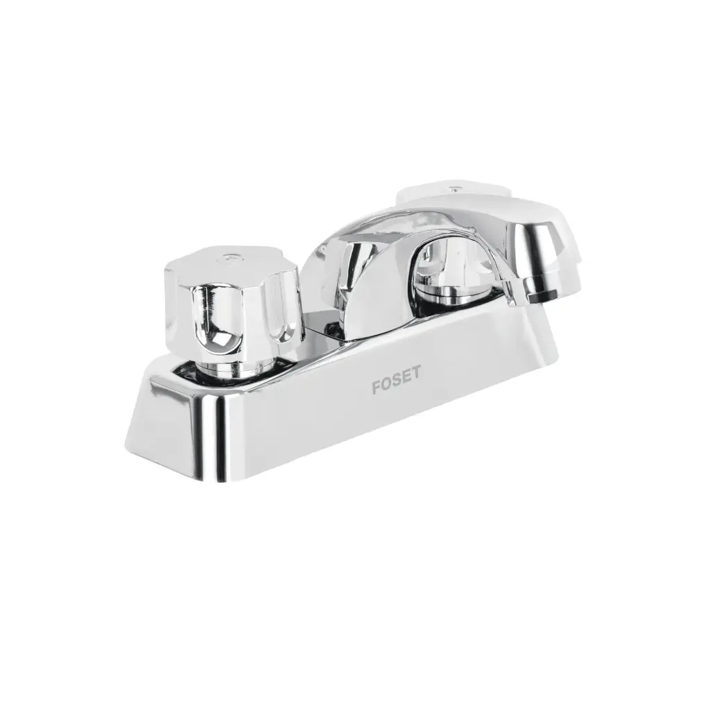 Mezcladora 4" lavabo ABS hexagonal BASIC