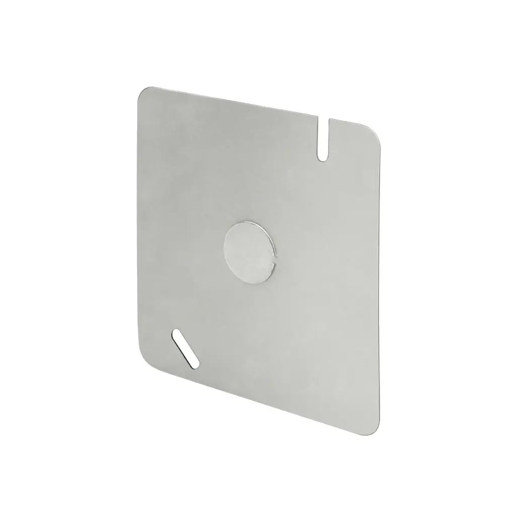 [45009] Tapa de 4" x 4" para caja cuadrada económica | Volteck