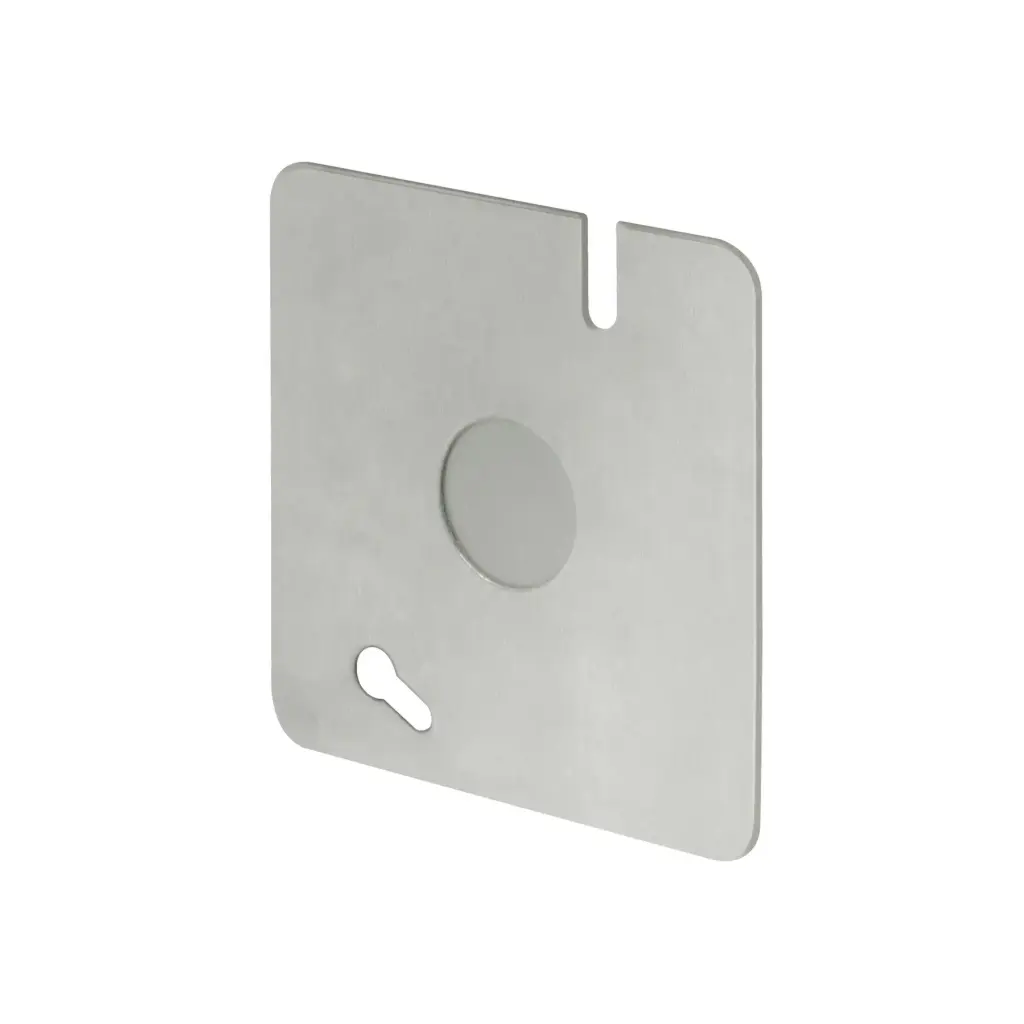 Tapa de 3" x 3" para caja cuadrada económica | Volteck