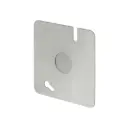 Tapa de 3" x 3" para caja cuadrada económica | Volteck
