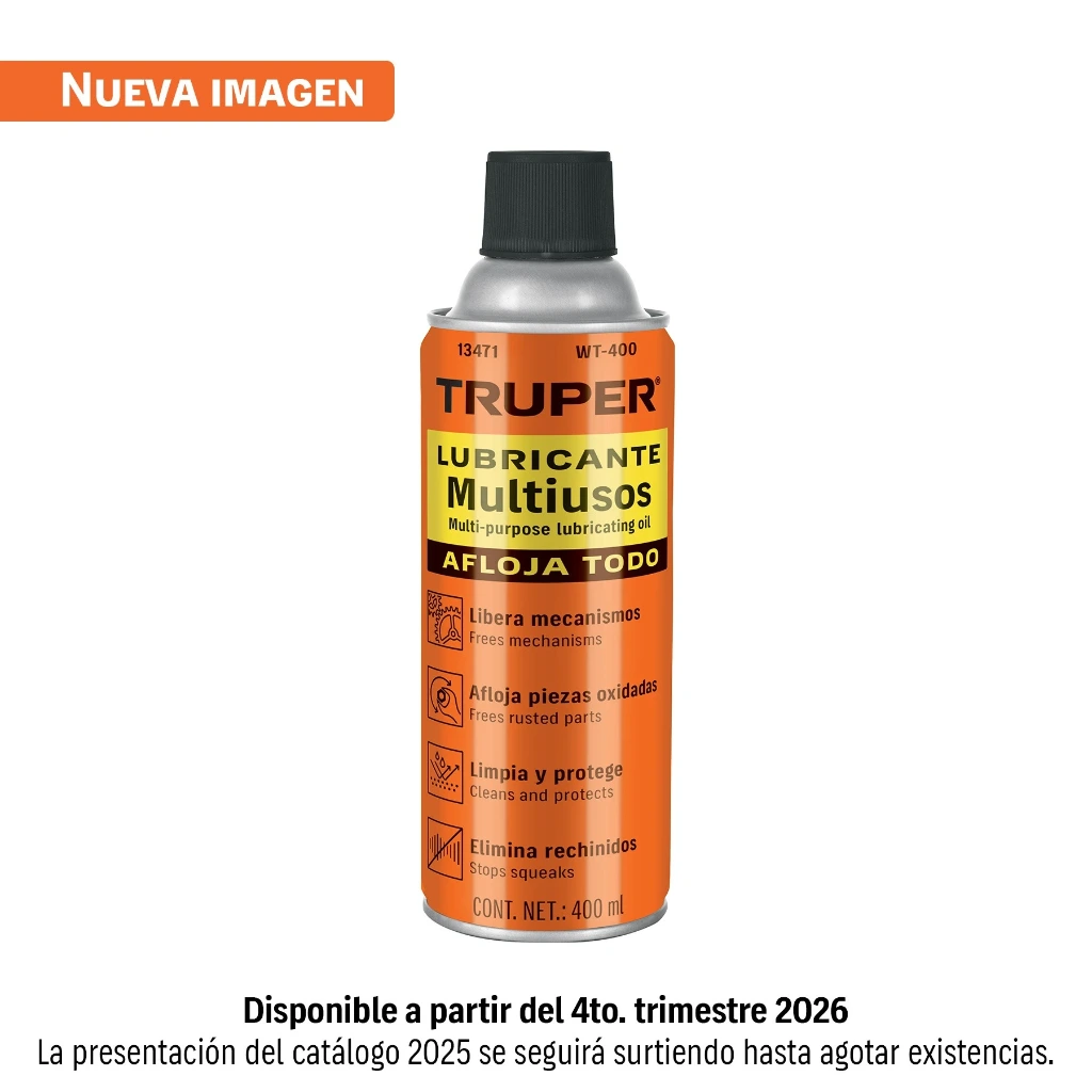 [13471] Aceite afloja todo en aerosol 400 ml c Truper