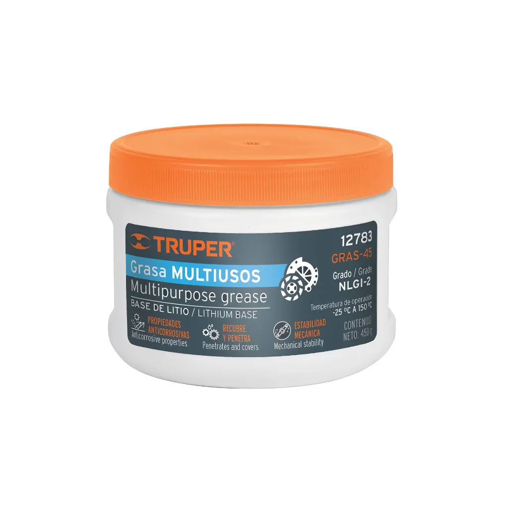 [12783] Grasa lubricante multiusos base litio 450 g| Truper