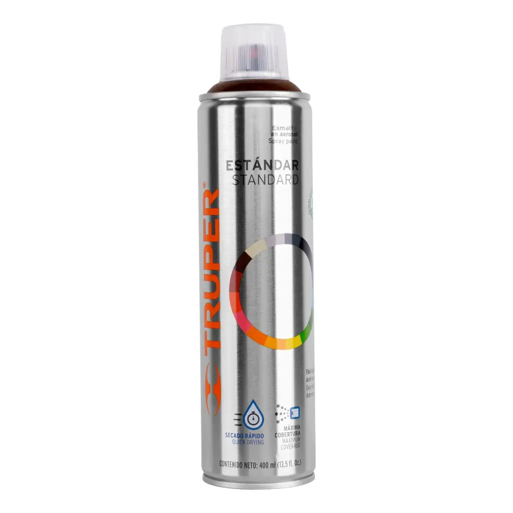 [19050] Pintura en aerosol Tabaco bote esbelto 400 ml | Truper