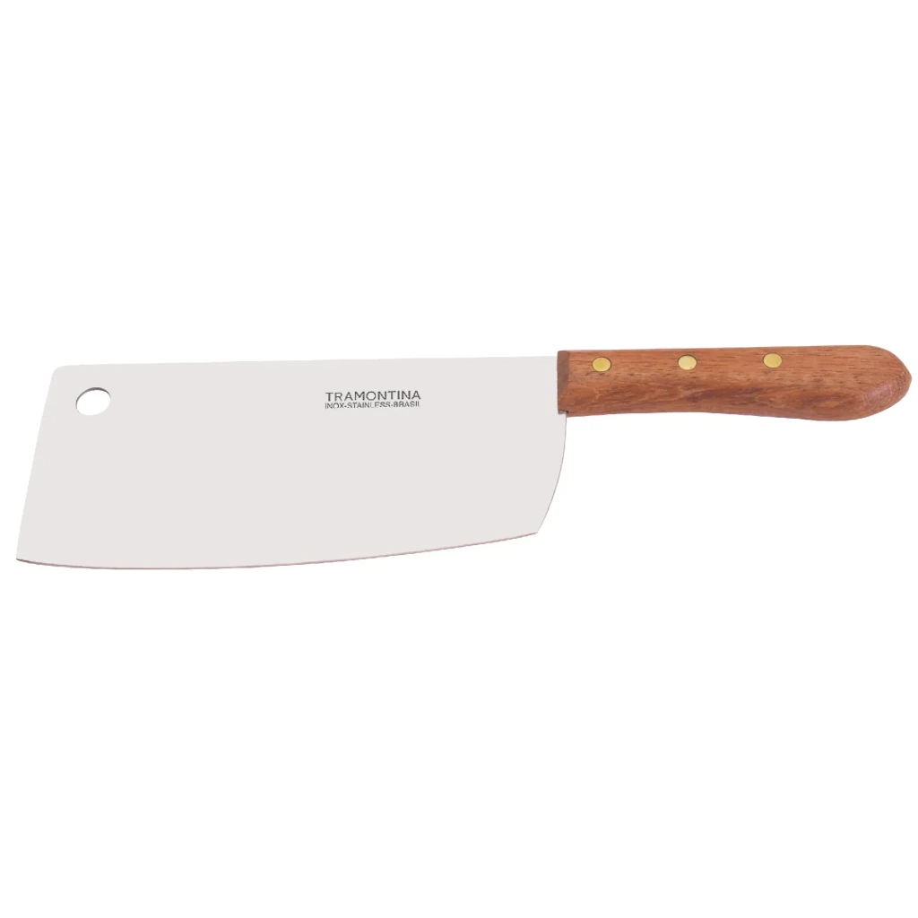 [22872] Hachuela de cocina 8" mango de madera (cuchillo taquero) | Tramontina
