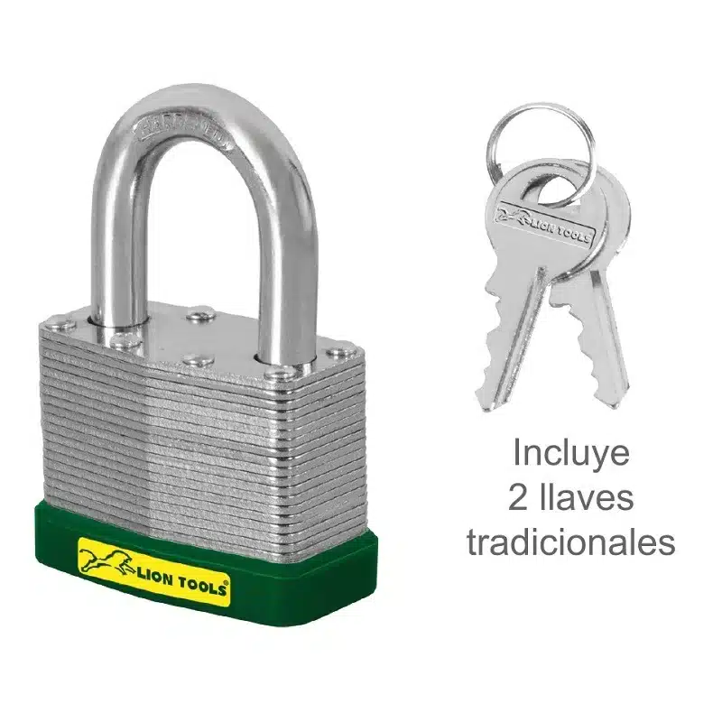 [2010] Candado cuerpo laminado 30 mm | Lion Tools