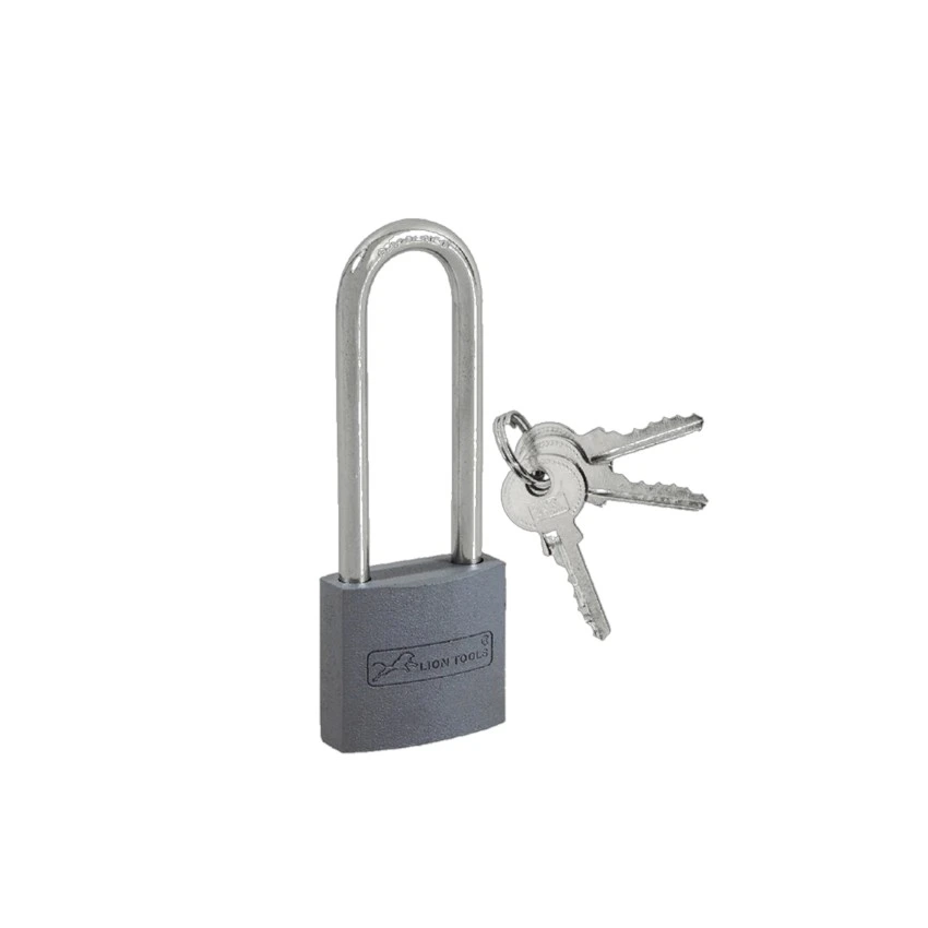 Candado 38 mm Hierro Gancho Extralargo | Lion Tools
