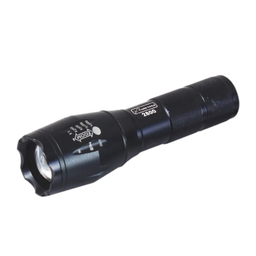 [2800] Linterna recargable 5W aluminio led 5 funciones│Lion tools