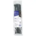 Bolsa cinchos 350×4.5 mm negros con 25 pzas | Volteck