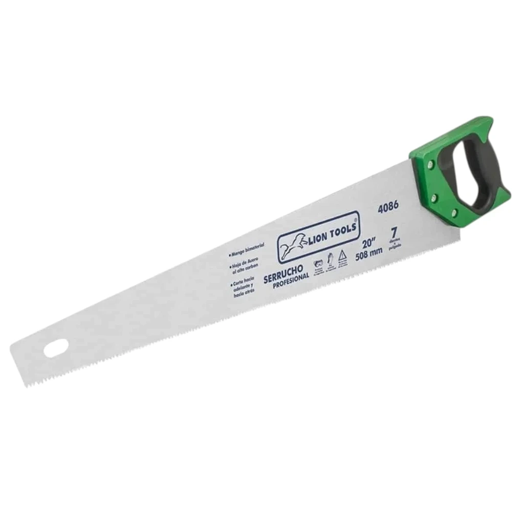 [4086] Serrucho 20" mango bimaterial | Lion tools
