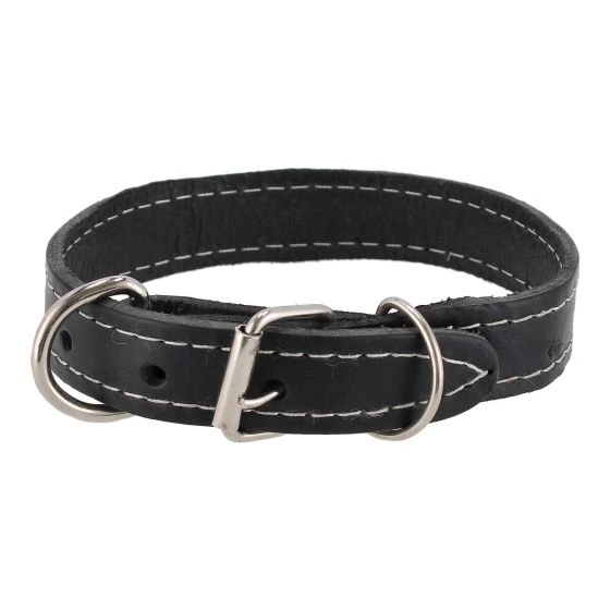 [4431] Collar para perro #3 chico piel o vaqueta | Kanio