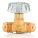 Válvula aguja tipo flare 3/8”